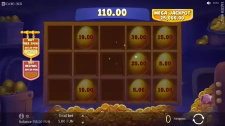 Easter Heist slot screenshot 8