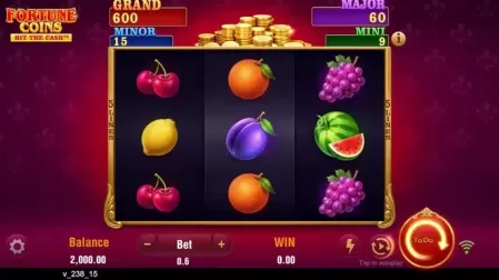 Fortune Coins slot screenshot 1