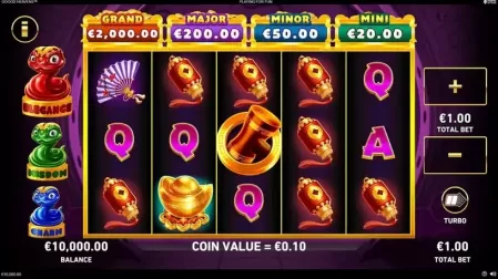 Goood Heavens slot screenshot 1