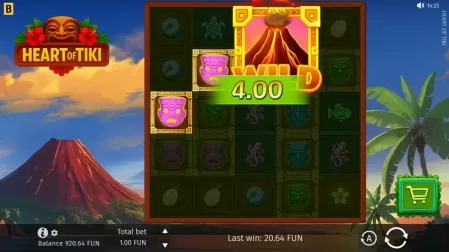 Heart of Tiki slot screenshot 5