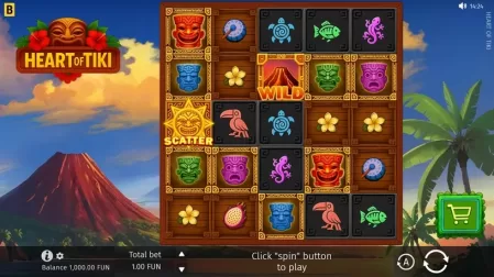 Heart of Tiki slot screenshot 1
