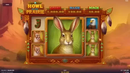 Howl of Prairie slot screenshot 4