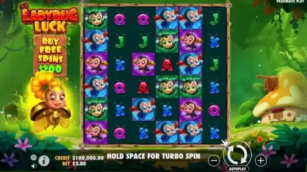LadyBug Luck slot screenshot 1