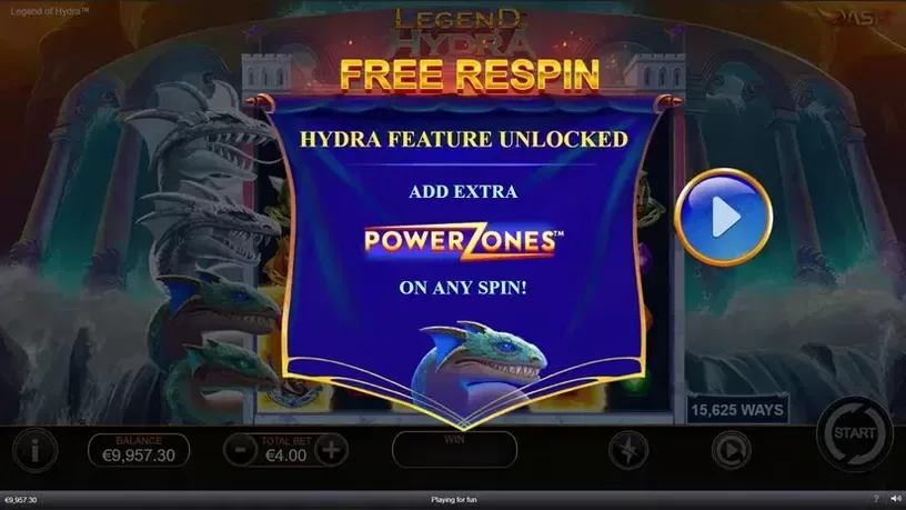 Legend of Hydra slot screenshot