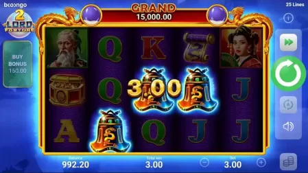 Lord Fortune 2 Hold and Win slot screenshot 2