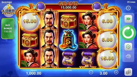 Lord Fortune 2 Hold and Win slot screenshot 1