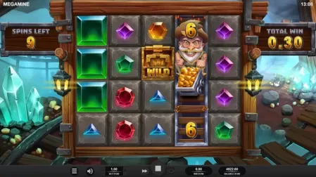 Mega Mine slot screenshot 5