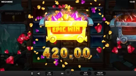 Mega Mine slot screenshot 8