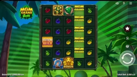 MGM Grand Gamble slot screenshot 1