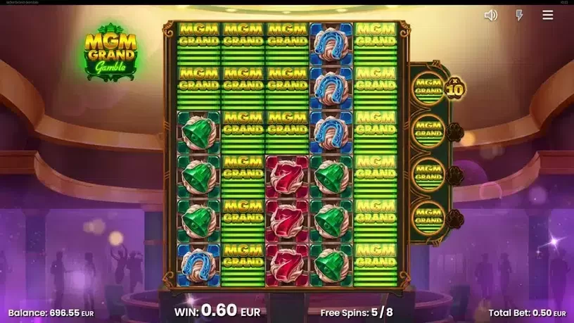 MGM Grand Gamble slot screenshot 4