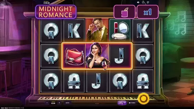 Midnight Romance slot screenshot 1