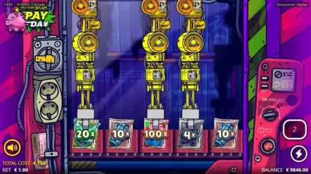Outsourced: Payday slot screenshot 4