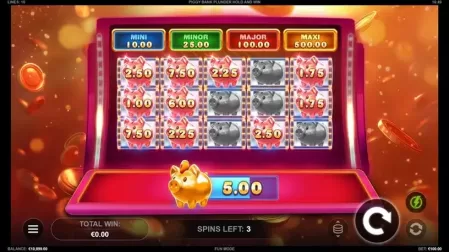 Piggy Bank Plunder Hold and Win slot screenshot 3