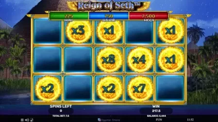 Reign of Seth slot screenshot 5