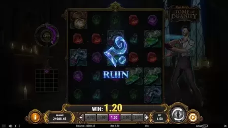 Rich Wilde and the Tome of Insanity slot screenshot 3