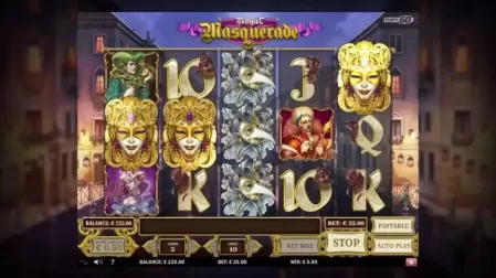 Royal Masquerade slot screenshot 1