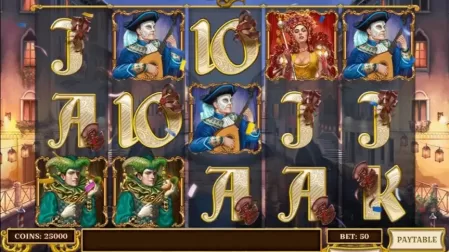 Royal Masquerade slot screenshot 2