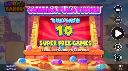 Sugar Sands slot screenshot 5