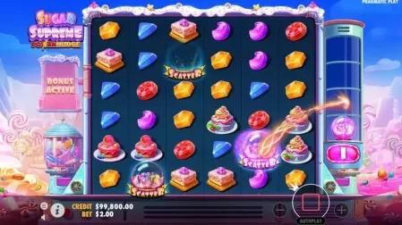 Sugar Supreme Powernudge slot screenshot 2