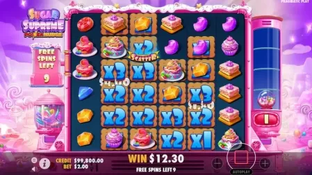 Sugar Supreme Powernudge slot screenshot 5