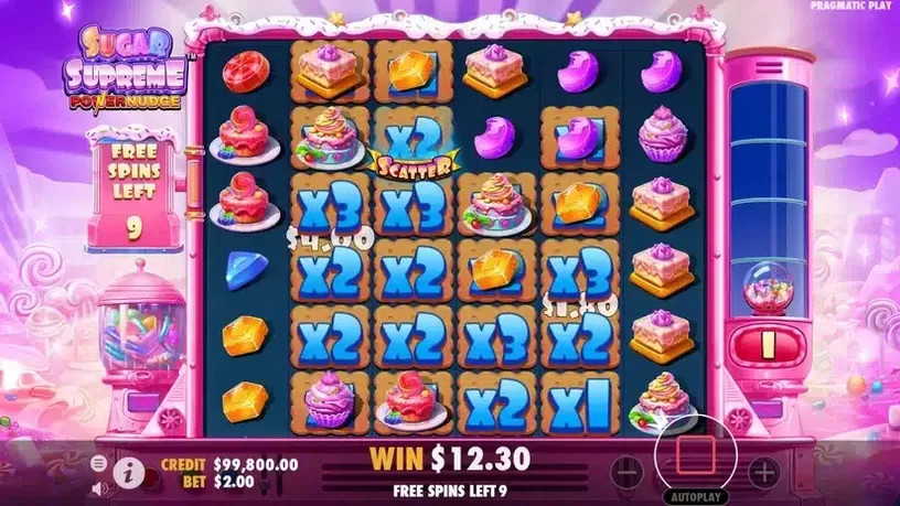 Sugar Supreme Powernudge slot screenshot 5