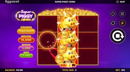 Super Piggy Coins slot screenshot 5