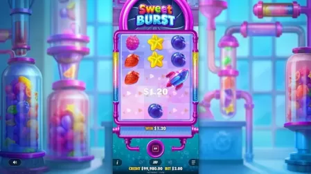 Sweet Burst slot screenshot 2