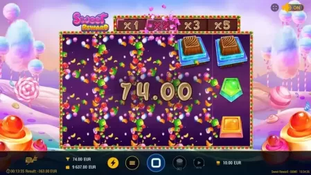 Sweet Reward slot screenshot 3