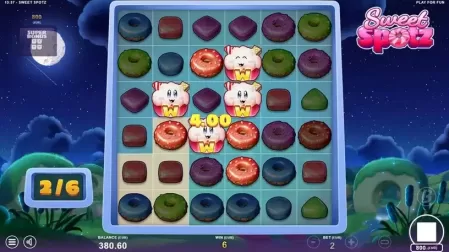 Sweet Spotz slot screenshot 3