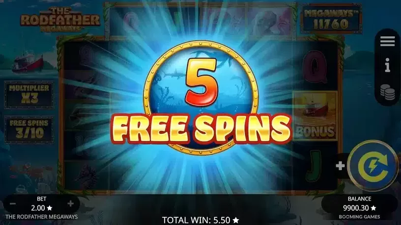 The Rodfather Megaways slot screenshot 6