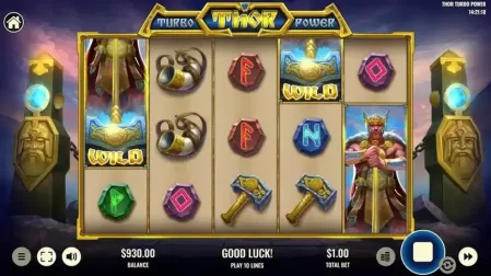 Thor Turbo Power slot screenshot 2