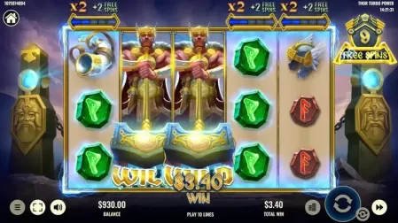 Thor Turbo Power slot screenshot 4
