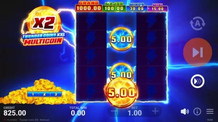 Thunder Coins XXL: Multicoin slot screenshot 3
