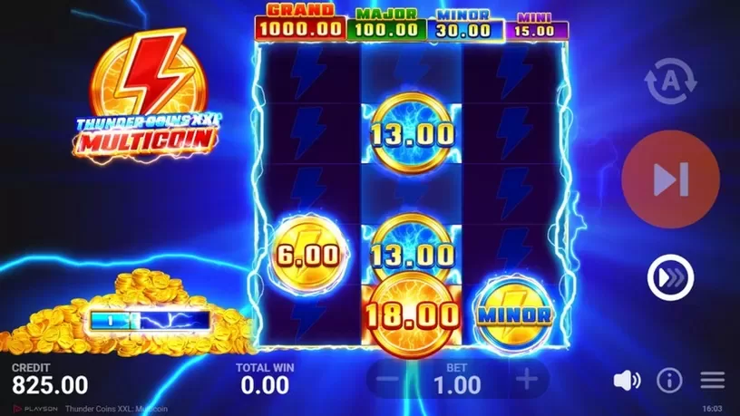 Thunder Coins XXL: Multicoin slot screenshot 4