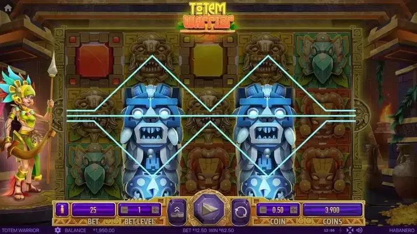 Totem Warrior slot screenshot 4