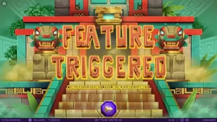 Totem Warrior slot screenshot 3