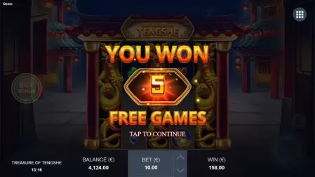 Treasure of Tengshe slot screenshot 4