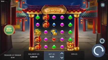 Treasure of Tengshe slot screenshot 1