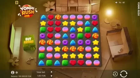 Yommi Rush slot screenshot 1