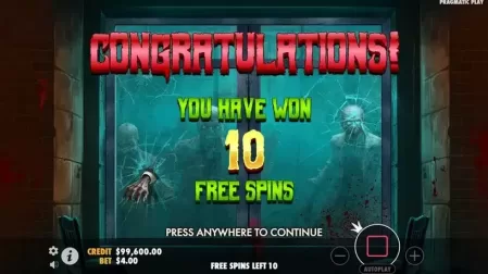 Zombie School Megaways slot screenshot 2